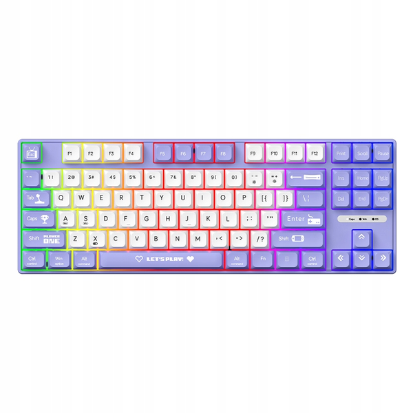 Ajazz AK870 MC Hot-swap Wired Mechanical Keyboard