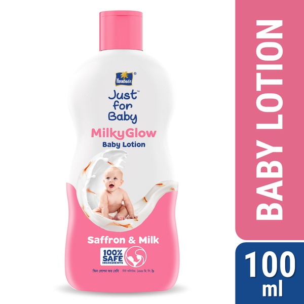 Parachute Just For Baby - Milky Glow Lotion 100ml (MRP: 230tk)