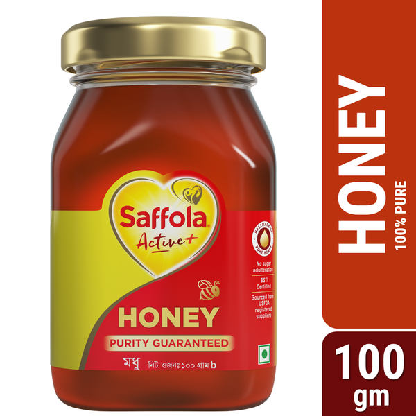 Saffola Honey 100gm (MRP: 120tk)