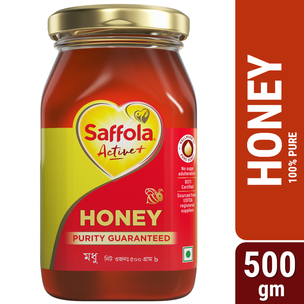 Saffola Honey 500gm (MRP: 430tk)