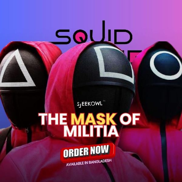 Squid Game Masks – Premium Cosplay & Party Costume Accessory