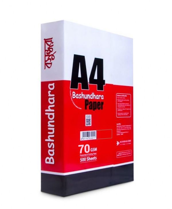 Bashundhara A4 Paper 80 GSM 500 Sheets
