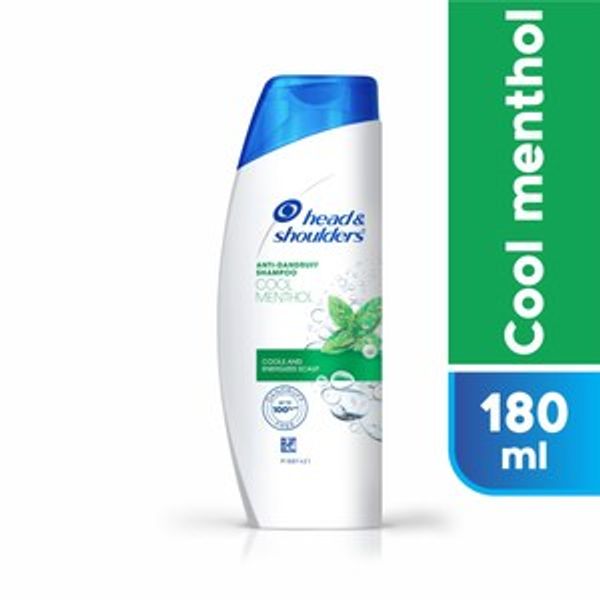 Head & Shoulder Cool Menthol Shampoo 180 Ml