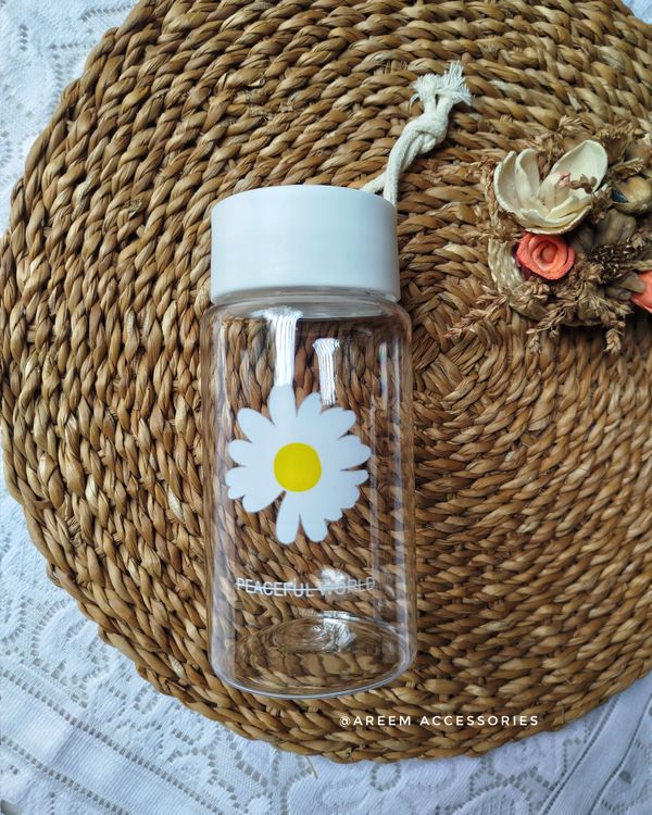 Daisy Water Pot (Transparent- Single Flower)