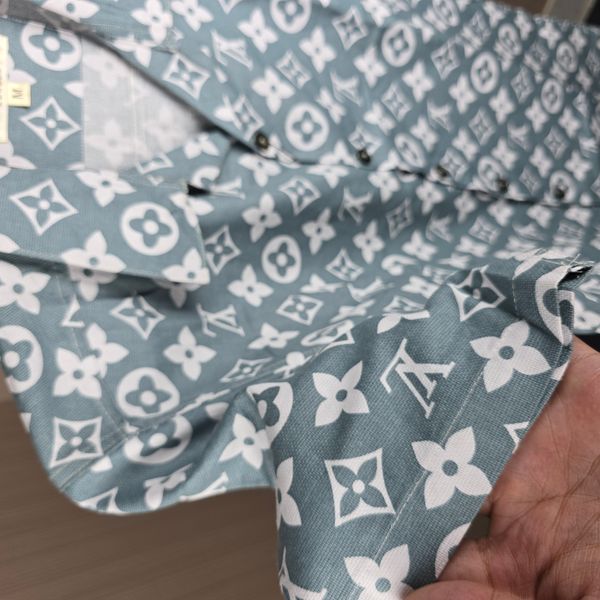 Ocean Blue - Cuban Shirt - Image 2