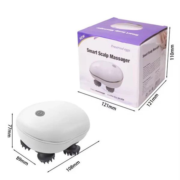 Smart Scalp Massager – রেড লাইট থেরাপি + ডিপ ভাইব্রেশন প্রযুক্তি সমৃদ্ধ - Image 10