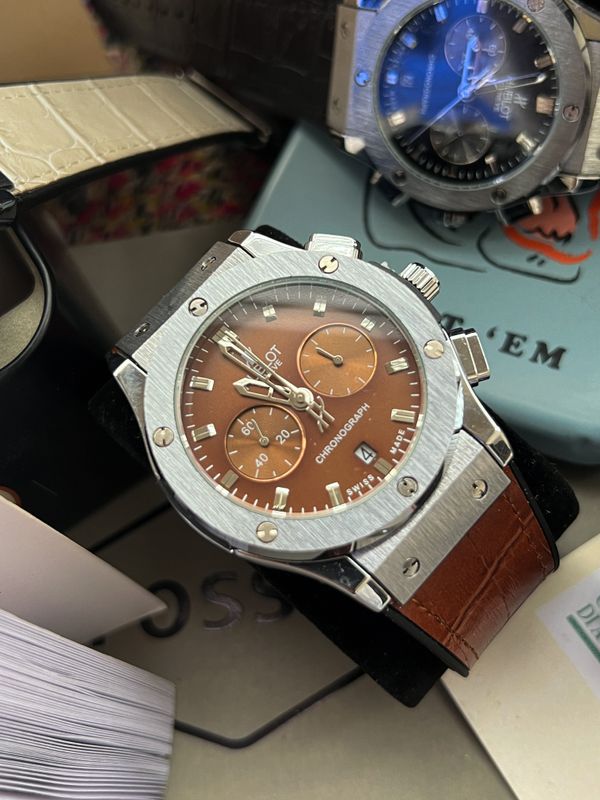 Hublot Brown Silver AA