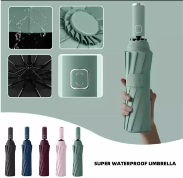BMW Auto Open Close Umbrellas (12 Sikh -Multicolour)