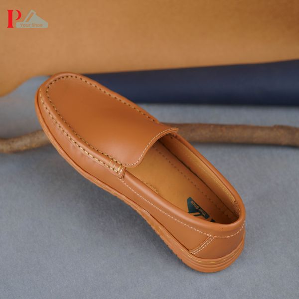 Tan Moccasin Loafer