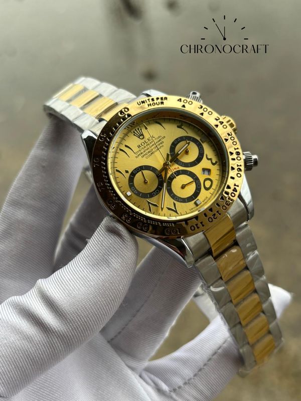 Rolex Daytona Arabic Gold AA(Golden dial)