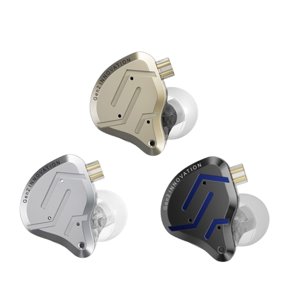 KZ ZSN PRO 2 Professional Hybrid Technology In-Ear Monitor(Golden - 3.5mm)