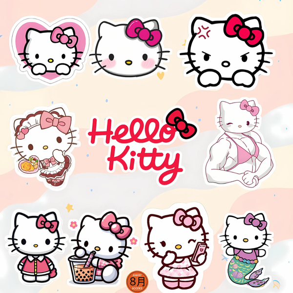 Hello kitty sticker set 01