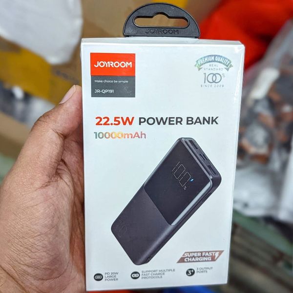 JOYROOM JR-QP191 10,000mAh Power Bank 22.5W With LED Display Monitoring - Image 2
