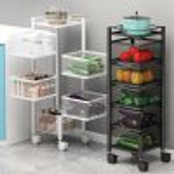5 Layer Square Shape Kitchen Rack