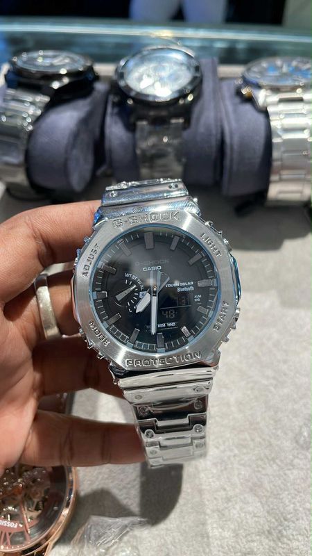 Gshock silver chain Aaa