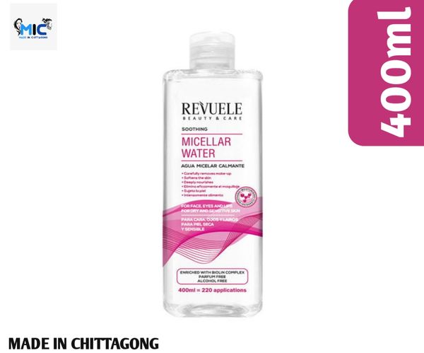 REVUELE MICELLAR WATER Soothing 400ml