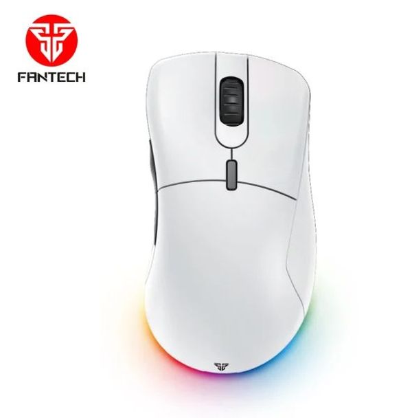 Fantech Helios Go XD5 USB Type-C Wireless RGB Gaming Mouse Space Edition – White Color