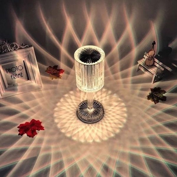 RGB Gatsby Line Diamond Decorative Table Lamp