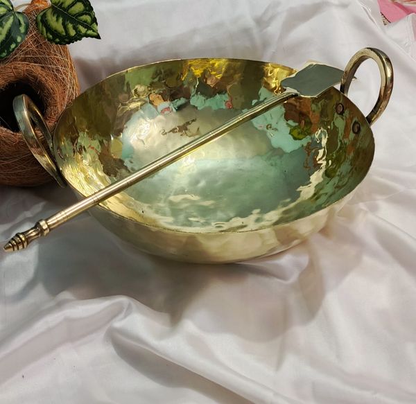 ১১ ইঞ্চি কড়াই খুন্তি সেট