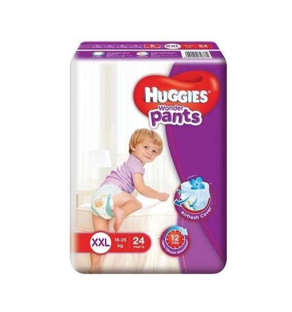 Huggies wonder pants diaper XXL (15-25kg) 24 pcs
