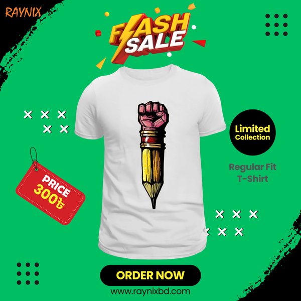 ✊ Pen is Power Graphic T-Shirt – Limited Edition | Regular Fit | Unisex