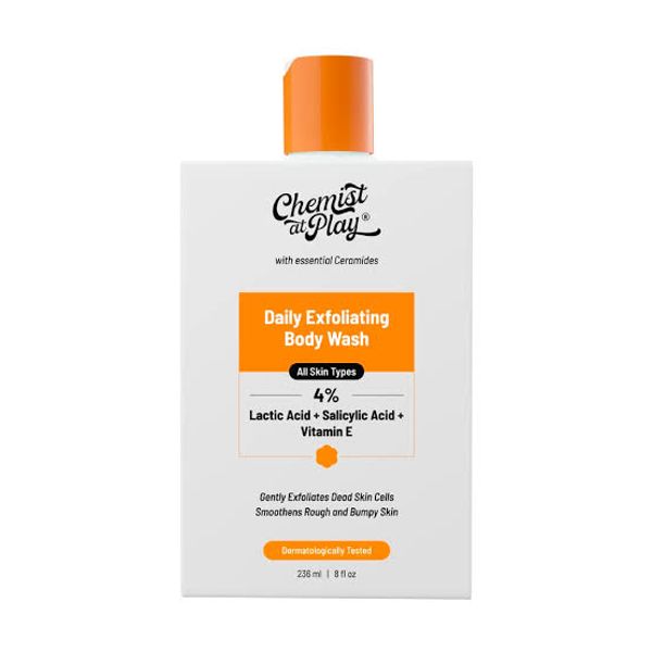 Chemist At Play 4% Salicylic Acid Exfoliating Body Wash 236ml