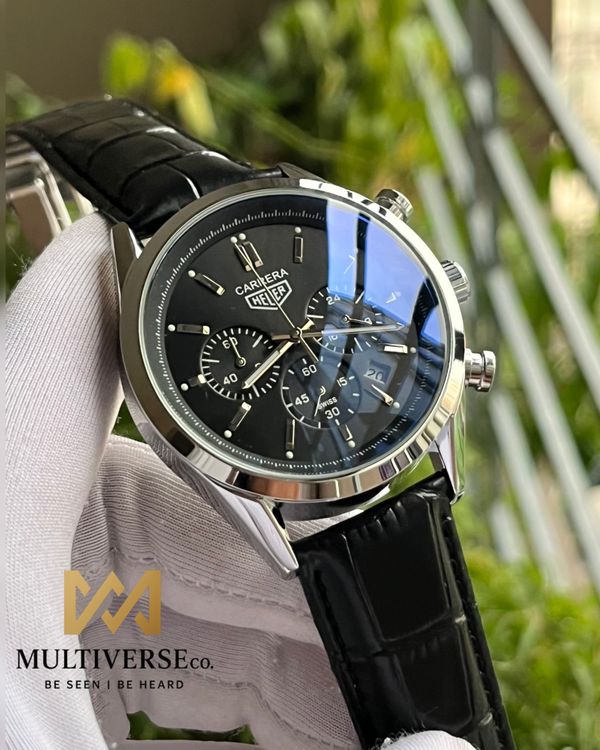 TAG 1969 CHRONO BLACK BELT BLACK DIAL (AA)