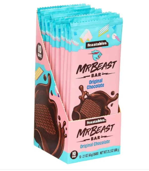 Mr Beast Feastables Original Chocolates