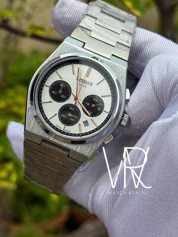 TISSOT PRX CHAIN PANDA DIAL