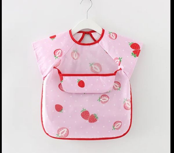 Waterproff self feeding bib sleeveless coat dress