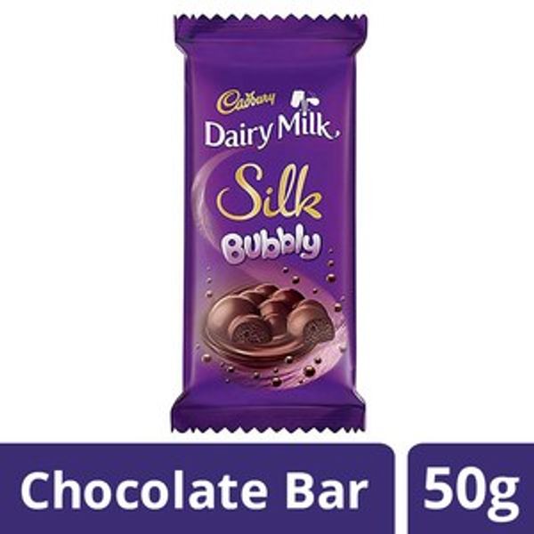 Cadbury Dairy Milk Silk Bubbly 50gm