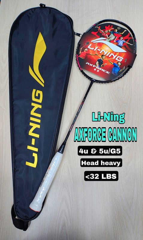 Li-Ning Axforce Cannon(Black)Badminton Racket