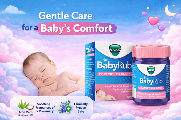 Vicks BabyRub – Comfort for Babies