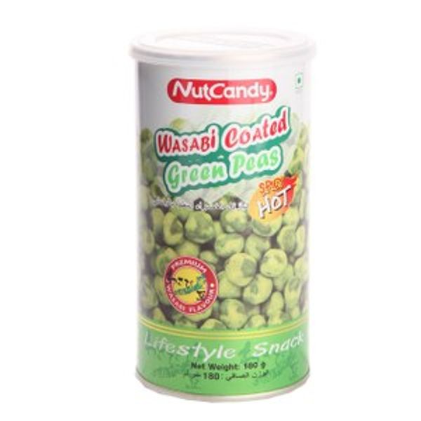 Nut Candy Wasabi Coated Green Peas 180 gm