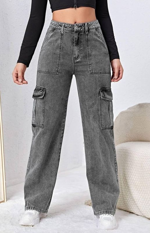 Zara Grey Cargo