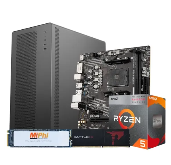 AMD Ryzen 5 5600G Custom Desktop PC