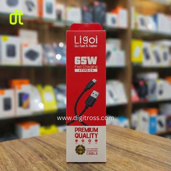 Ligoi 65W Type-A to Type-C Cable