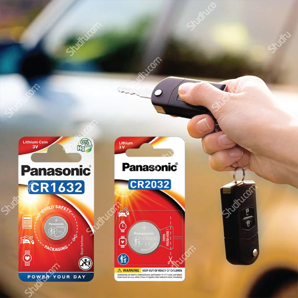 Panasonic 3V Lithium Coin Battery For Car key Remote
