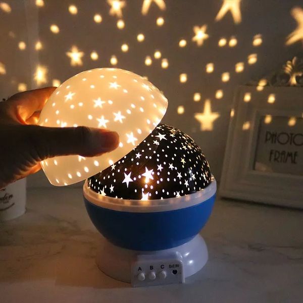Star Master Dream Rotating Projection Lamp – Color Depends on Availability