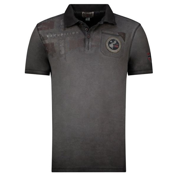 Men - Polo Short Sleeve 100% Cotton Black