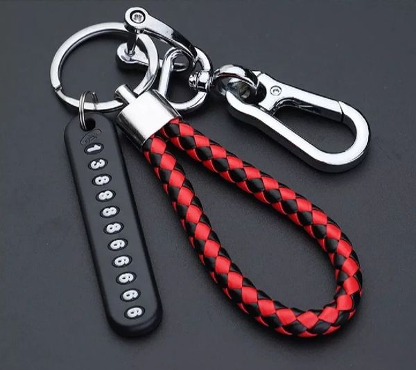 Key Ring with Phone number