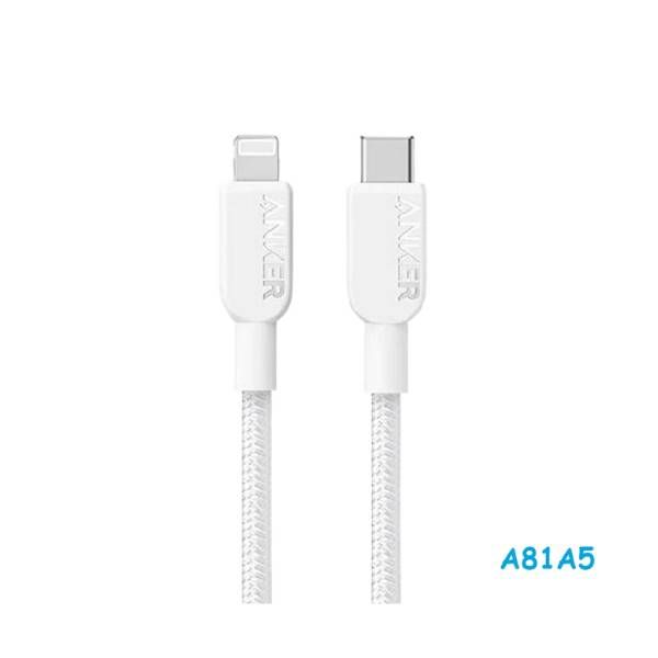Anker A81A5 (310) USB‑C to Lightning Cable – 3 ft (MFi‑Certified)