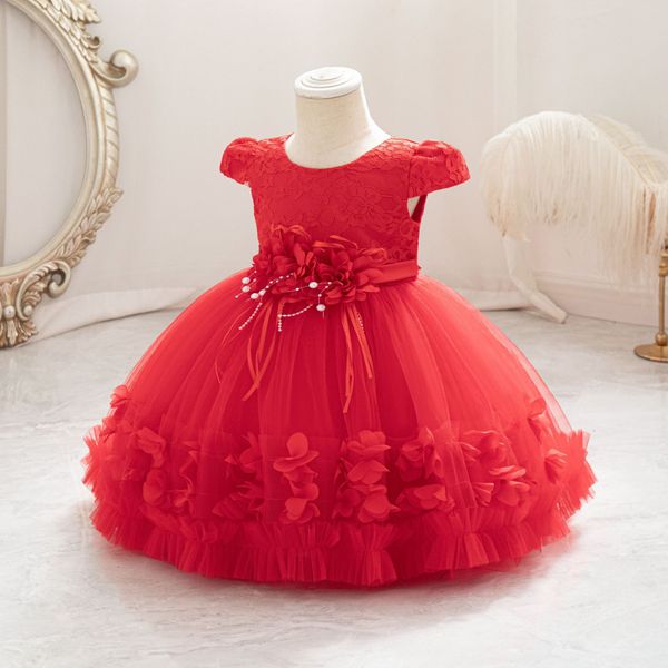 Imported đ High-Quality Birthday & Party Dress â Princess Flower Girl Outfit