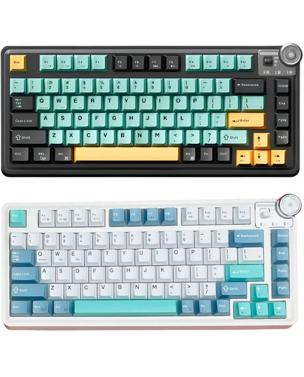 Lingbao MK75 Tri-Mode Wireless RGB Mechanical Keyboard