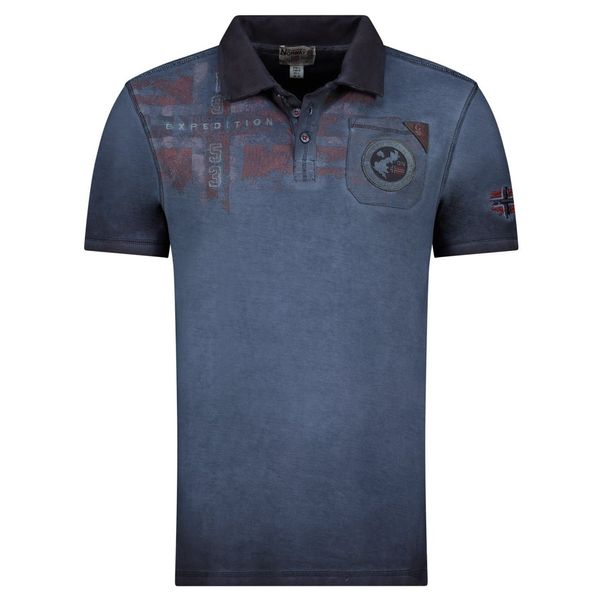 Men - Polo Short Sleeve 100% Cotton Navy