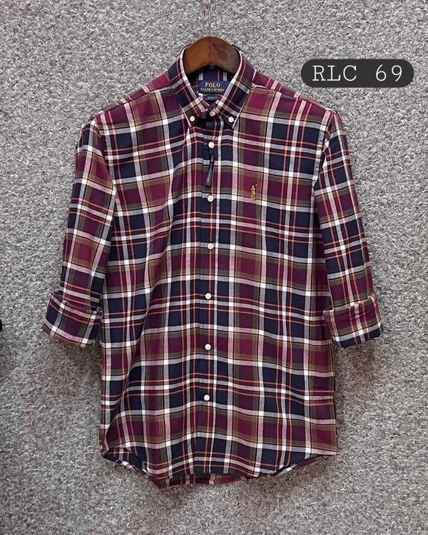 Polo Ralph Lauren Slim Fit Plaid Poplin Shirt