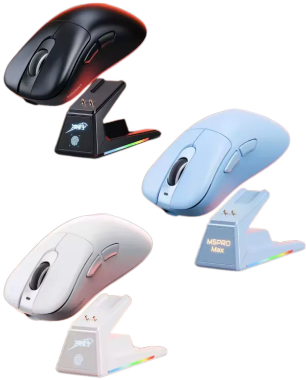 Lingbao M5 Pro Max Wireless Mouse – Ultra-Fast Gaming