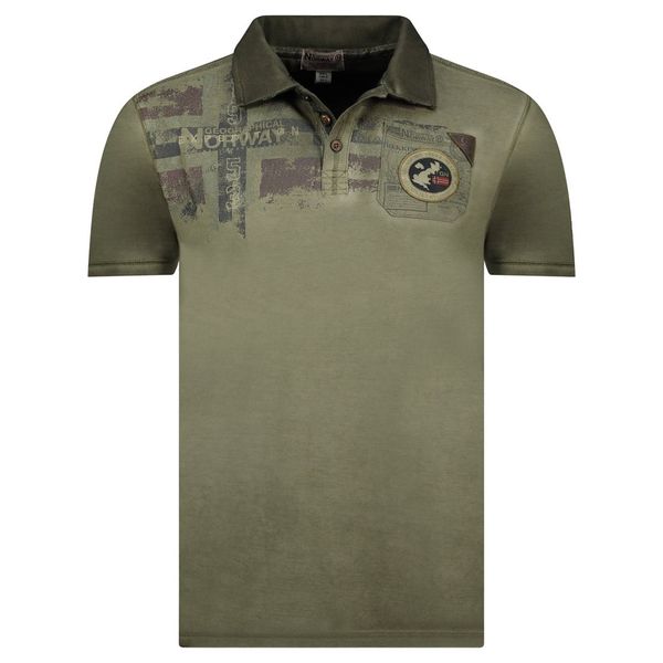 Men - Polo Short Sleeve 100% Cotton Khaki
