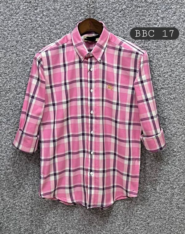 Burberry London Nova Check Cotton Button-Down Shirt