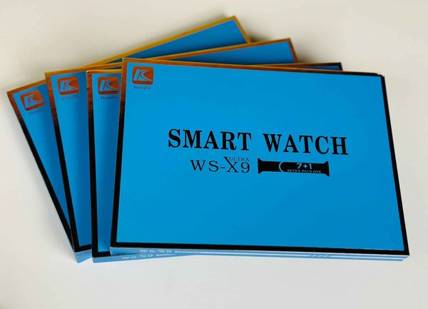 Keqiwear WS-X9 Ultra Smartwatch – Silver/Rose Gold Color - Image 3